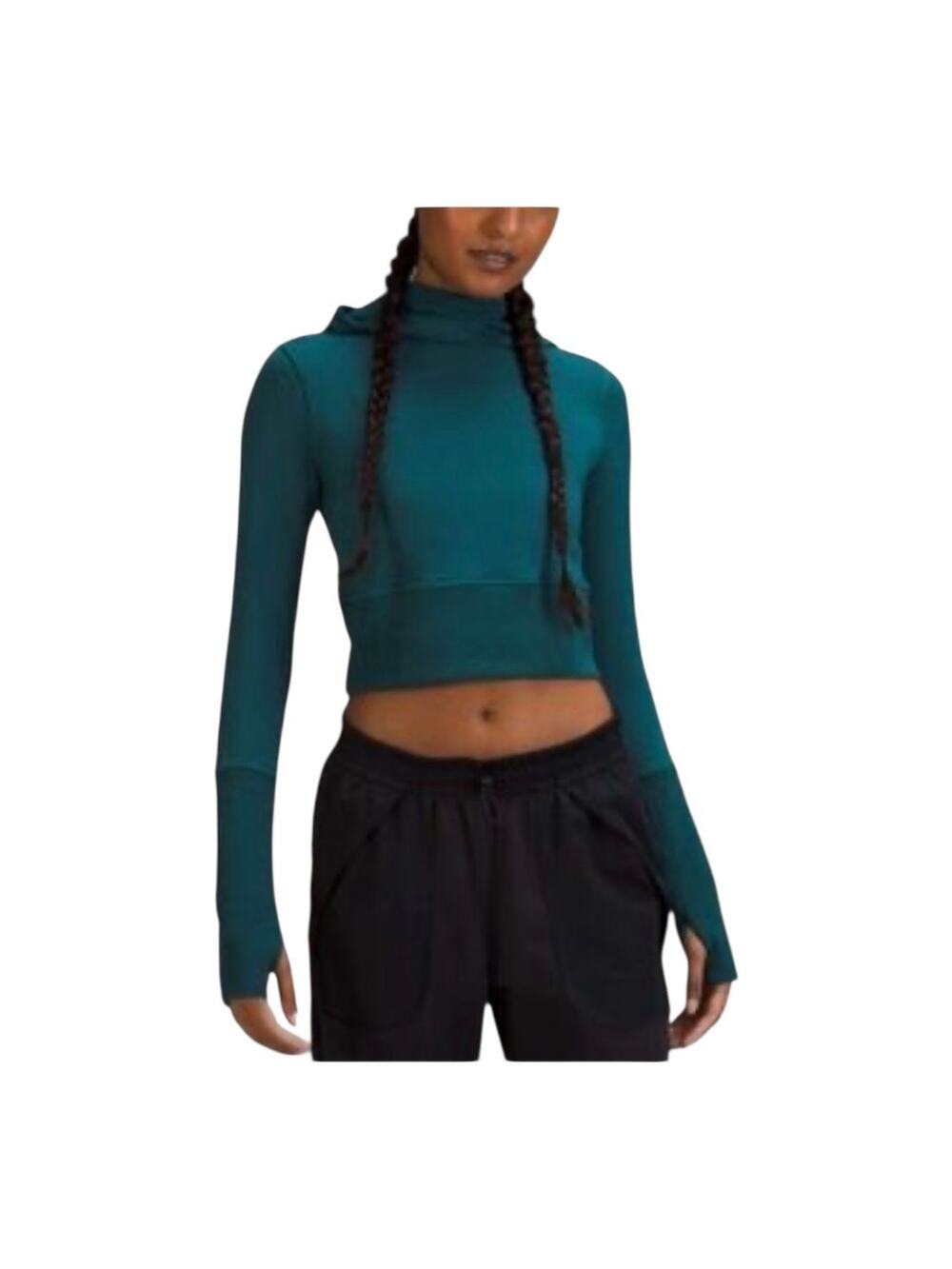 Lululemon Sweatshirt Women 6 Teal
